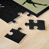 Puzzle "Puzzle GYMNASTICS pour garçons avec nom personnal (Côté)