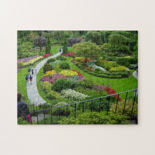 Puzzle Puzzle, jardin fleuri (Horizontal)