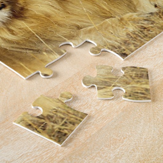 Puzzle Puzzle-Lion de faune (Côté)