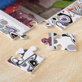 Puzzle, puzzle mignon, poupée (Côté)