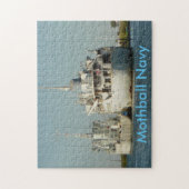 Puzzle Puzzle, Mothball Navy (Vertical)