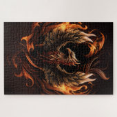 Puzzle Puzzle.Phoenix oiseau par Zhnec. (Horizontal)