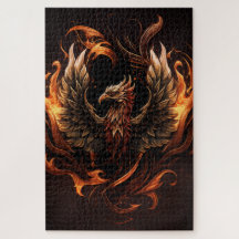 Puzzle.Phoenix oiseau par Zhnec.