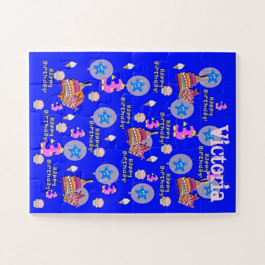 Puzzle Puzzles, Joyeux 3e anniversaire, #3 Anniversaire b (Horizontal)