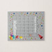Puzzle Puzzles, Joyeux anniversaire août 2022 Jigsaw Puzz (Horizontal)