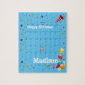 Puzzle Puzzles, Joyeux anniversaire Juillet 2022 Jigsaw P (Vertical)