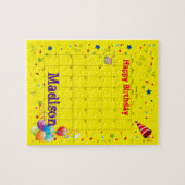 Puzzle Puzzles, Joyeux anniversaire Mars 2022 Jigsaw Puzz (Horizontal)
