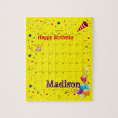 Puzzle Puzzles, Joyeux anniversaire Mars 2022 Jigsaw Puzz (Vertical)