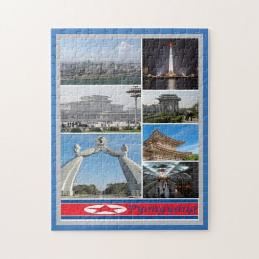Puzzle Pyongyang - Corée du Nord - (Vertical)