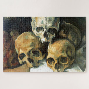 Puzzle Pyramide des crânes Paul Cezanne Peinture Art