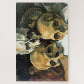 Puzzle Pyramide des crânes Paul Cezanne Peinture Art (Vertical)