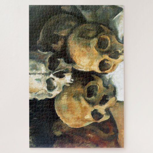 Puzzle Pyramide des crânes Paul Cezanne Peinture Art (Vertical)