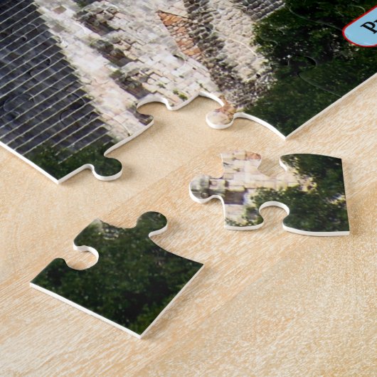 Puzzle Pyramide du magicien, Uxmal, Mexique (Côté)
