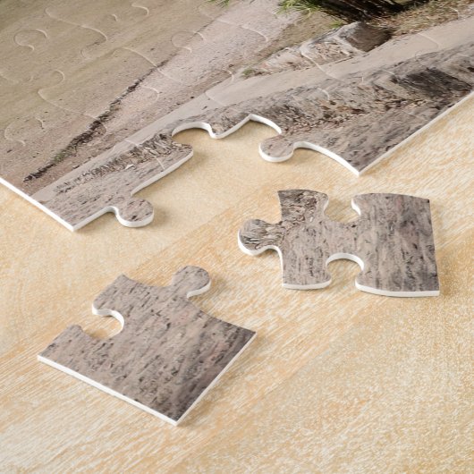 Puzzle Pyramide maya en Uxmal, Yucatan, Mexique (Côté)