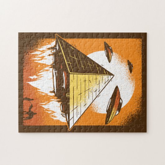 Puzzle Pyramide Ufo (Horizontal)