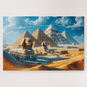 Puzzle Pyramides de la Grande Sphinx et de la Gizeh (Horizontal)