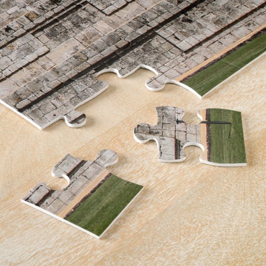 Puzzle Pyramides du Mexique. (Côté)