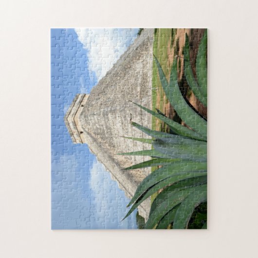 Puzzle Pyramides du Mexique. (Vertical)