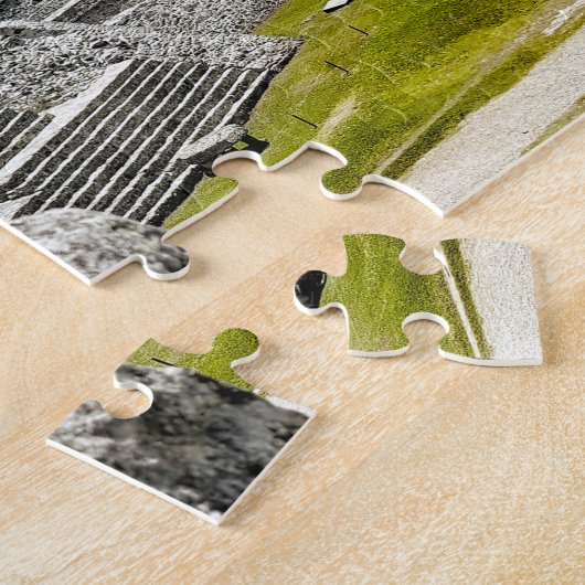 Puzzle Pyramides du Mexique. (Côté)