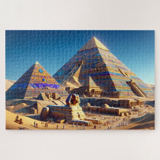 Puzzle Pyramides Égyptiennes Pyramides Intemporelles Gloi (Horizontal)