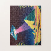 Puzzle Pyramides égyptiennes UFO Aliens (Vertical)