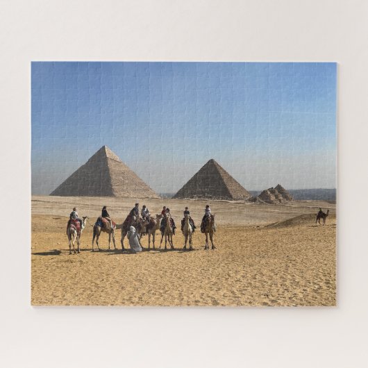 Puzzle Pyramides et chameaux Egypte (Horizontal)