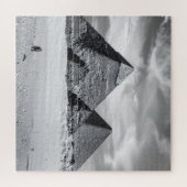 Puzzle Pyramides noires et blanches (Horizontal)