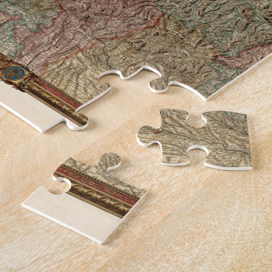 Puzzle Pyrénées 1730 (Côté)