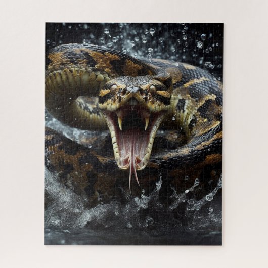 Puzzle Python frappant (Vertical)
