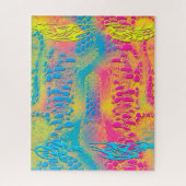 Puzzle PYTHON - moderne fractale décorative - (Vertical)