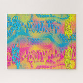 Puzzle PYTHON - moderne fractale décorative - (Horizontal)