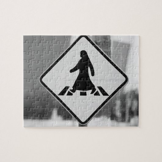 Puzzle Qatar, Ad Dawhah, Doha. Piéton arabe 3 (Horizontal)