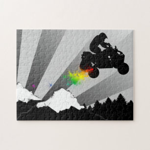 Puzzle quadruples : traînée de saleté