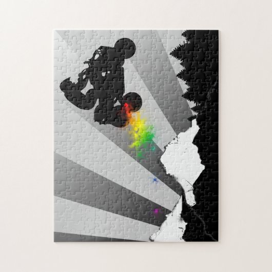 Puzzle quadruples : traînée de saleté (Vertical)