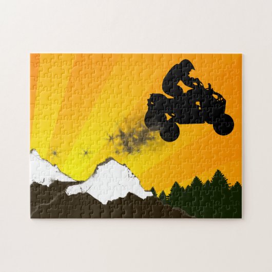 Puzzle quadruples : traînée de saleté (Horizontal)