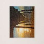 Puzzle Quai Au lever Du Soleil (Vertical)