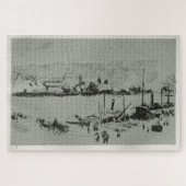 Puzzle Quai Boieldieu à Rouen (1896) par Camille Pissarro (Horizontal)