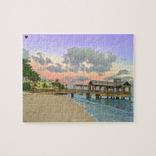 Puzzle Quai de Key West Floride (Horizontal)