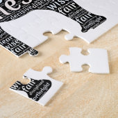 Puzzle Qualités d'un nuage de mots d'éléphant (Côté)