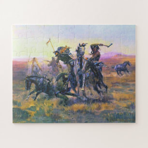 Puzzle Quand Blackfoot et Sioux se rencontrent CM Russell