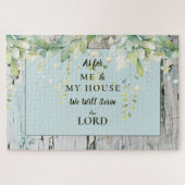 Puzzle Quant à Moi et Ma Maison Nous Serons le Seigneur I (Horizontal)