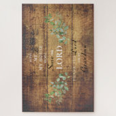 Puzzle Quant à Moi et Ma Maison Nous Serons le Seigneur J (Vertical)