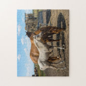 Puzzle Quarter Horses Texas. (Vertical)