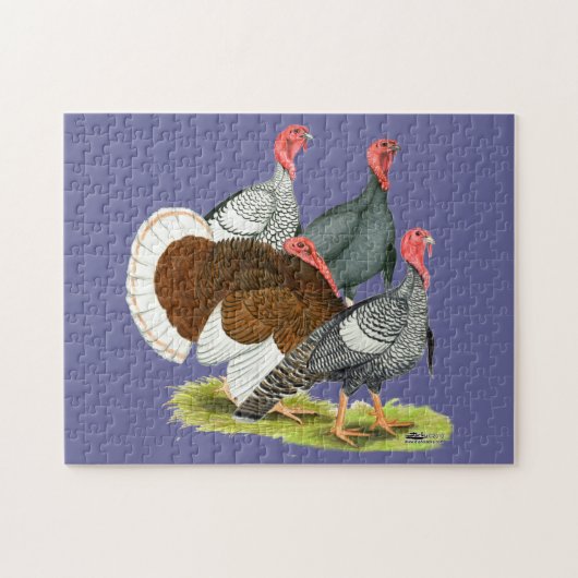 Puzzle Quartet de Turquie rare (Horizontal)