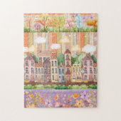 Puzzle Quartier de Pastel Blooms (Vertical)