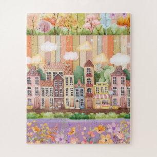 Puzzle Quartier de Pastel Blooms