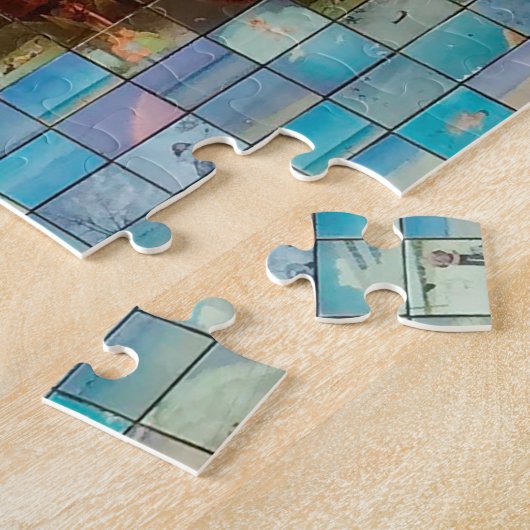 Puzzle Quartier gothique de Barcelone. (Côté)