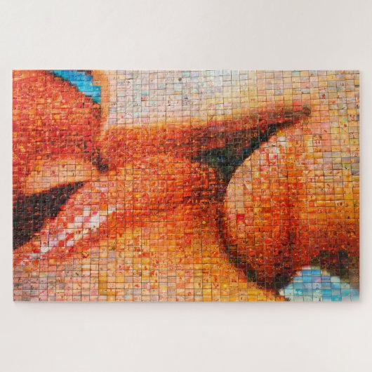 Puzzle Quartier gothique de Barcelone. (Horizontal)