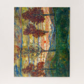 Puzzle Quatre Arbres | Egon Schiele | (Vertical)