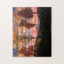 Quatre arbres par Egon Schiele Art